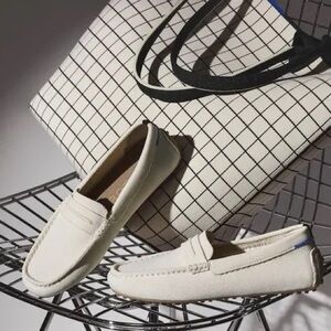 NIB Rothy's Collector's Edition Women's Driving Loafers in Crema sz 11.5 12